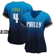 Jimmy Foxx Women's Philadelphia Phillies Blue Limited 2024 City Connect Jersey