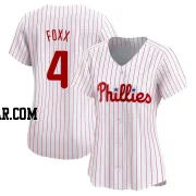 Jimmy Foxx Women's Philadelphia Phillies White Limited Home Jersey