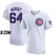 Jimmy Herget Men's Chicago Cubs White Elite Home Jersey