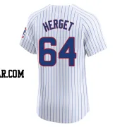 Jimmy Herget Men's Chicago Cubs White Elite Home Jersey