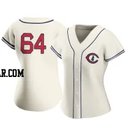 Jimmy Herget Women's Chicago Cubs Cream Replica 2022 Field Of Dreams Jersey