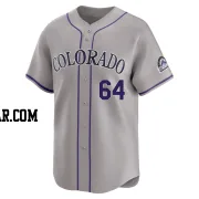 Jimmy Herget Youth Colorado Rockies Gray Limited Road Jersey