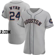 Jimmy Wynn Men's Houston Astros Gray Authentic Road Jersey