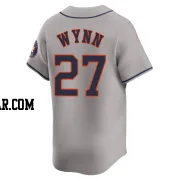 Jimmy Wynn Men's Houston Astros Gray Limited Away Jersey