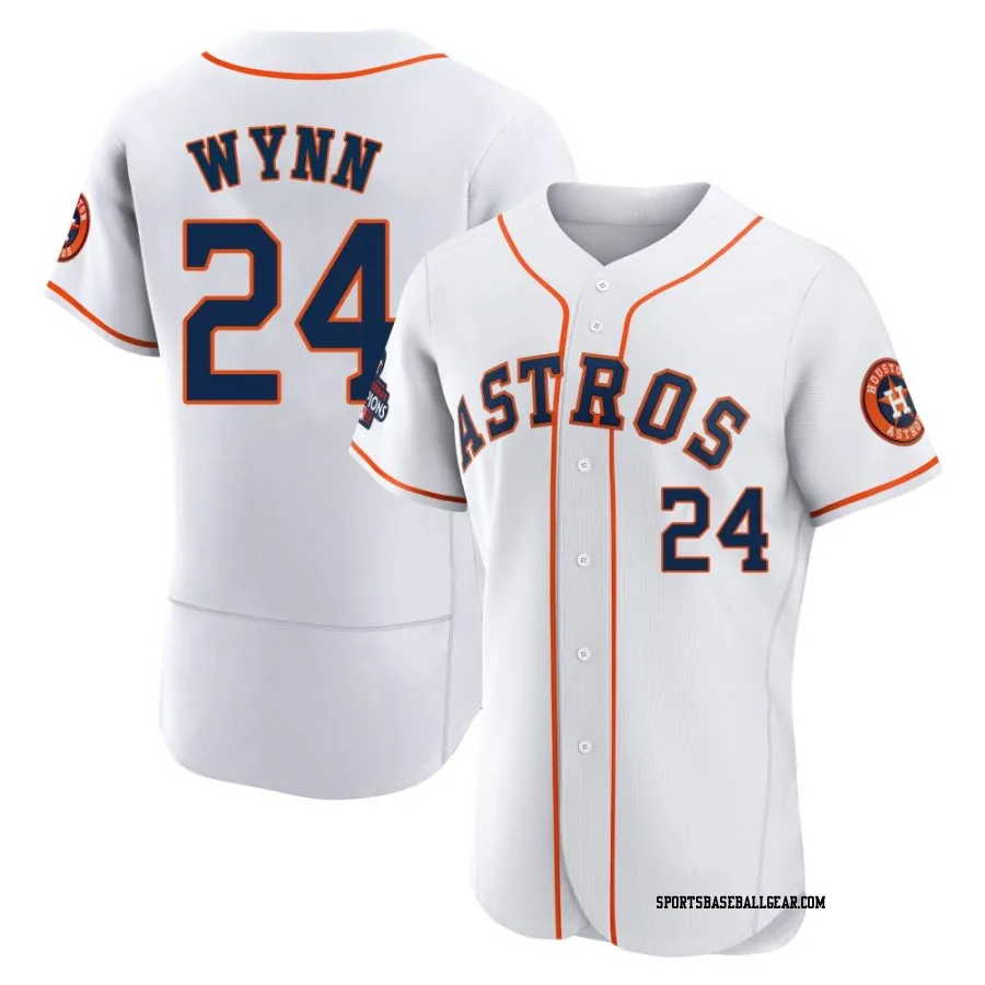 Jimmy Wynn Men's Houston Astros White Authentic 2022 World Series Champions Home Jersey