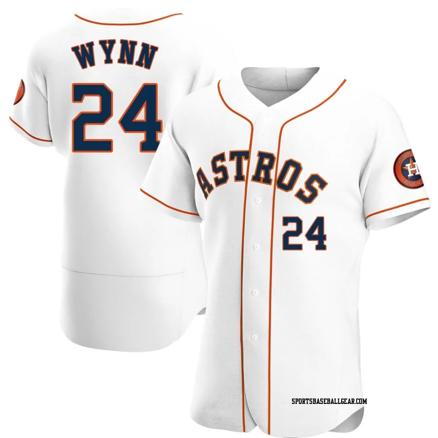 Jimmy Wynn Men's Houston Astros White Authentic Home Jersey