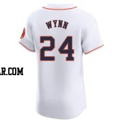 Jimmy Wynn Men's Houston Astros White Elite Home Jersey