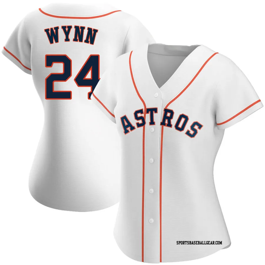 Jimmy Wynn Women's Houston Astros White Authentic Home Jersey