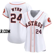 Jimmy Wynn Women's Houston Astros White Limited Home Jersey