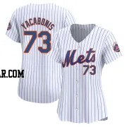 Jimmy Yacabonis Women's New York Mets White Limited Home Jersey