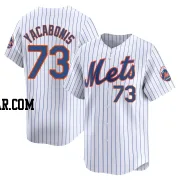 Jimmy Yacabonis Youth New York Mets White Limited Home Jersey