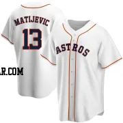 J.J. Matijevic Youth Houston Astros White Replica Home Jersey