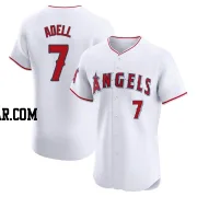 Jo Adell Men's Los Angeles Angels White Elite Home Jersey