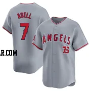 Jo Adell Youth Los Angeles Angels Gray Limited Away Jersey