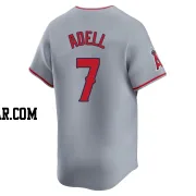 Jo Adell Youth Los Angeles Angels Gray Limited Away Jersey