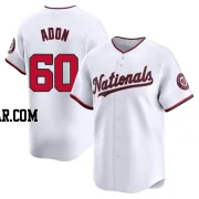 Joan Adon Men's Washington Nationals White Limited Home Jersey