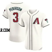 Joc Pederson Men's Arizona Diamondbacks Cream Elite Home Jersey