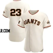 Joc Pederson Men's San Francisco Giants Cream Authentic Home Jersey