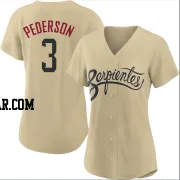 Joc Pederson Women's Arizona Diamondbacks Gold Replica 2021 City Connect Cool Base Jersey