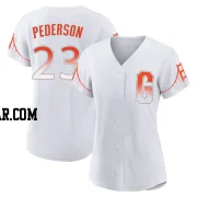 Joc Pederson Women's San Francisco Giants White Authentic 2021 City Connect Jersey