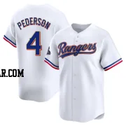 Joc Pederson Youth Texas Rangers Gold Limited White 2024 Collection Jersey