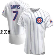 Jody Davis Men's Chicago Cubs White Authentic Home Jersey