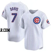 Jody Davis Men's Chicago Cubs White Limited Home Jersey