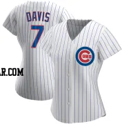 Jody Davis Women's Chicago Cubs White Authentic Home Jersey