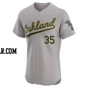 Joe Boyle Men's Oakland Athletics Gray Elite Road Jersey