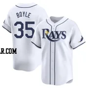 Joe Boyle Youth Tampa Bay Rays White Limited Home Jersey