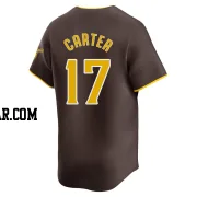 Joe Carter Men's San Diego Padres Brown Limited Away Jersey