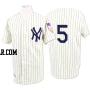 Joe DiMaggio Men's New York Yankees White Authentic Throwback Jersey