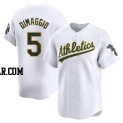 Joe Dimaggio Men's Oakland Athletics White Limited Home Jersey