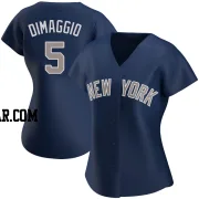 Joe DiMaggio Women's New York Yankees Navy Replica Alternate Jersey