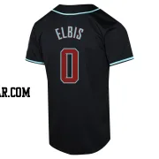 Joe Elbis Men's Arizona Diamondbacks Black Limited Alternate Jersey