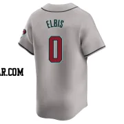 Joe Elbis Men's Arizona Diamondbacks Gray Limited Away Jersey