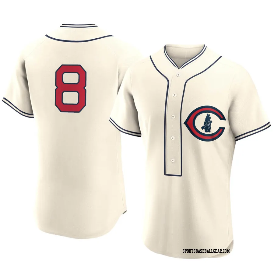 Joe Girardi Men's Chicago Cubs Cream Authentic 2022 Field Of Dreams Jersey