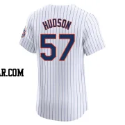 Joe Hudson Men's New York Mets White Elite Home Jersey