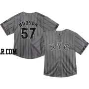 Joe Hudson Toddler New York Mets Limited Graphite 2024 City Connect Jersey