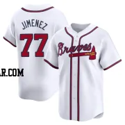 Joe Jimenez Men's Atlanta Braves White Limited Home Jersey