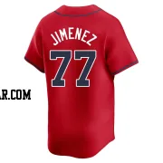 Joe Jimenez Youth Atlanta Braves Red Limited Alternate Jersey