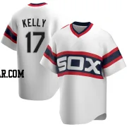 Joe Kelly Men's Chicago White Sox White Replica Cooperstown Collection Jersey