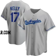 Joe Kelly Men's Los Angeles Dodgers Gray Replica Road Jersey