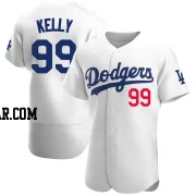 Joe Kelly Men's Los Angeles Dodgers White Authentic Home Jersey