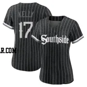 Joe Kelly Women's Chicago White Sox Black Authentic 2021 City Connect Jersey