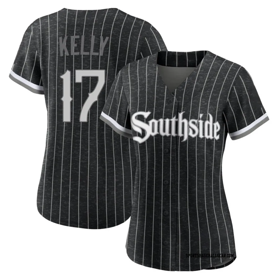 Joe Kelly Women's Chicago White Sox Black Authentic 2021 City Connect Jersey