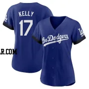 Joe Kelly Women's Los Angeles Dodgers Royal Authentic 2021 City Connect Jersey