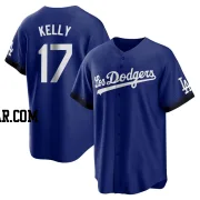 Joe Kelly Youth Los Angeles Dodgers Royal Replica 2021 City Connect Jersey