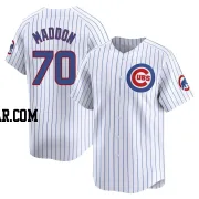 Joe Maddon Youth Chicago Cubs White Limited Home Jersey