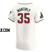 Joe Mantiply Men's Arizona Diamondbacks Cream Elite Home Patch Jersey